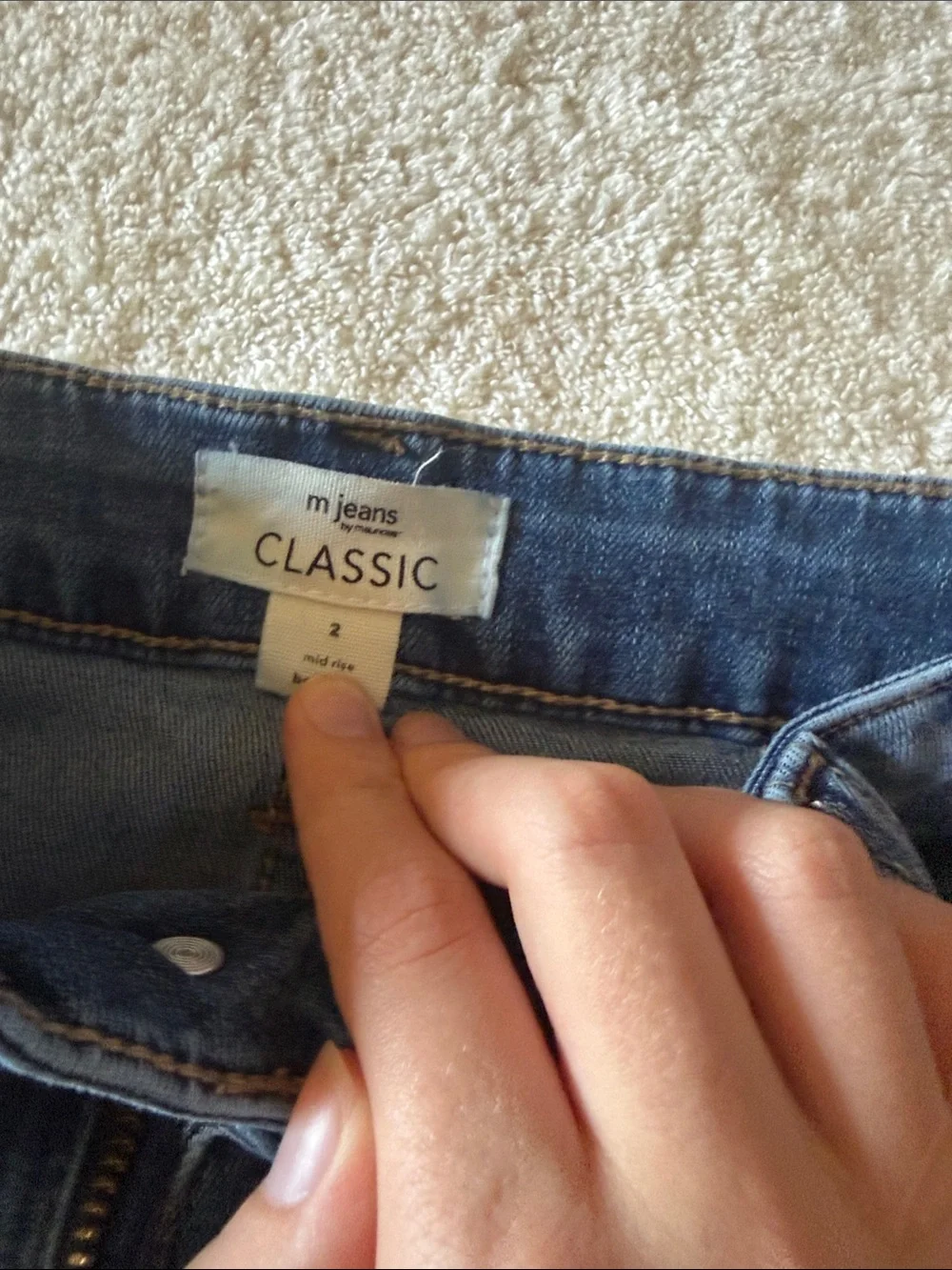 Maurices Blue Denim Jean Shorts